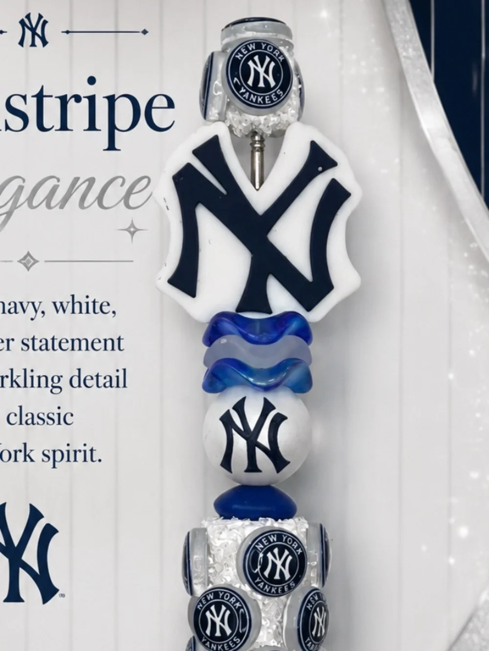 Pinstripe Elegance Pen